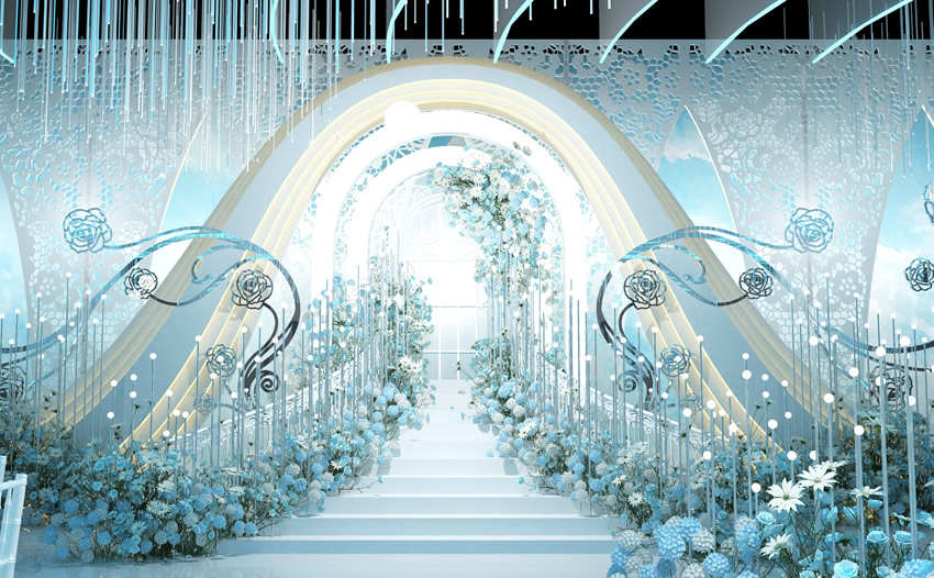 磐安釡香烙馍村水晶厅效果展示